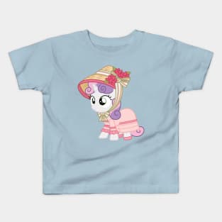 Sweetie Belle as Caroline Abbott Kids T-Shirt